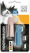 Зубная щетка-напальчник, 2 шт., MPets