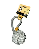 Игрушка мяч-петля, серый 6,5