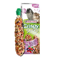 Crispy Sticks дополнительный корм, палочки-лакомства для кроликов и шиншилл с лесными фруктами 110 гр