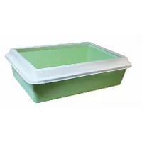 ДАЙНАТ - Туалет глубокий для кошек для наполнителя без рамки