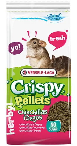 CRISPY PELLETS CHINCHILLA & DEGU полнорационный корм для шиншилл и дегу 1 кг