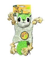 Игрушка мягкая для щенков Terra rip белка-летяга 25см