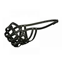 Намордник кожаный для боксера